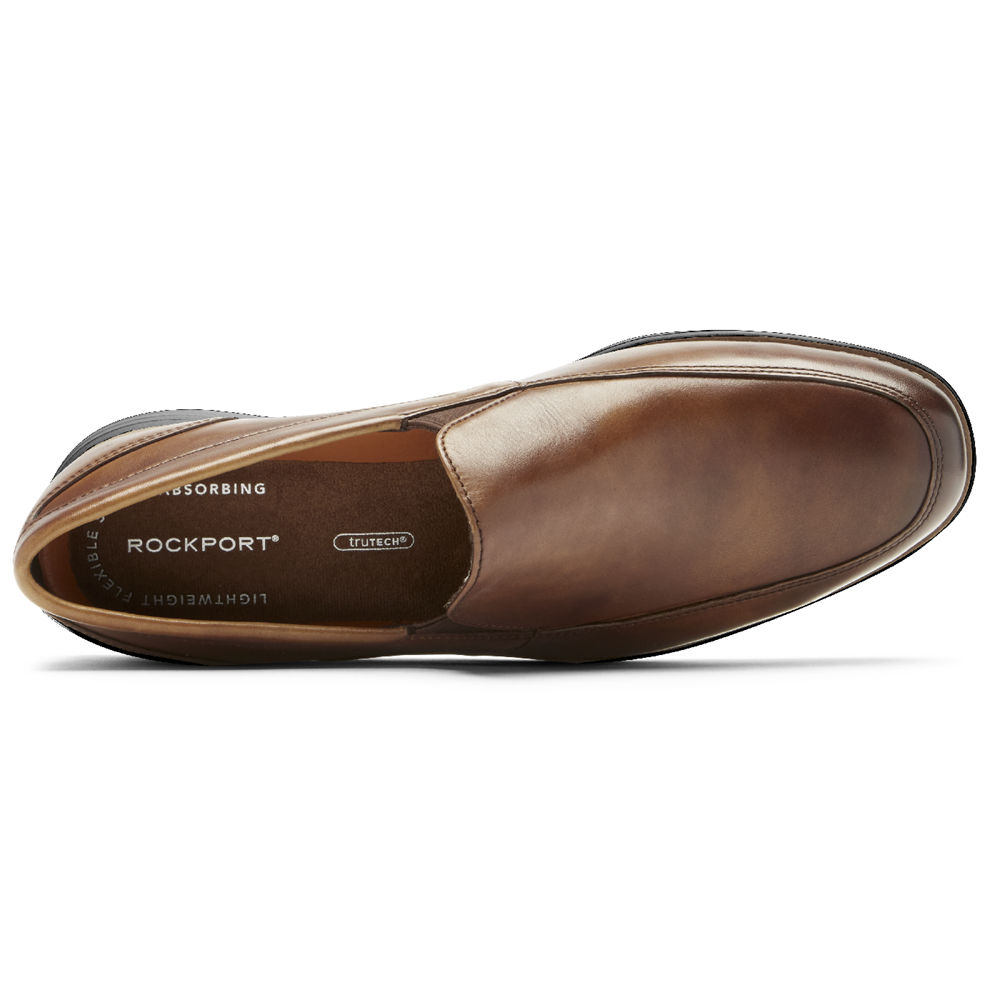 Rockport Loafers For Mens Brown - Garett Venetian - DM8697105